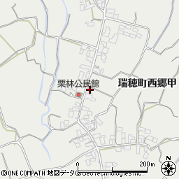 長崎県雲仙市瑞穂町西郷甲823周辺の地図