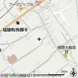 長崎県雲仙市瑞穂町西郷辛1390-3周辺の地図