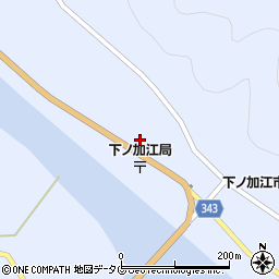 ローソン土佐清水下ノ加江店周辺の地図