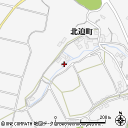 熊本県熊本市北区北迫町827周辺の地図