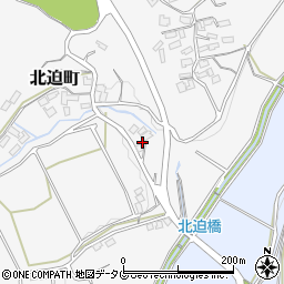 熊本県熊本市北区北迫町496周辺の地図