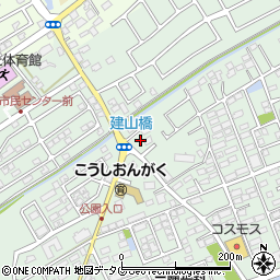 熊本県合志市幾久富1862-1周辺の地図