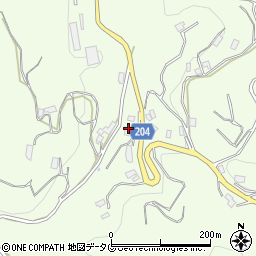 長崎県長崎市西海町141周辺の地図