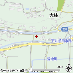 熊本県菊池郡大津町大林356周辺の地図