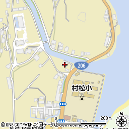 長崎県長崎市琴海村松町692周辺の地図