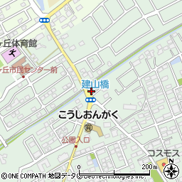 熊本県合志市幾久富1862-9周辺の地図