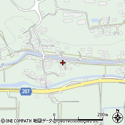 熊本県菊池郡大津町大林340周辺の地図