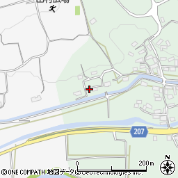 熊本県菊池郡大津町大林490周辺の地図