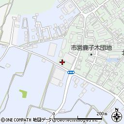 ＪＡ熊本市北部周辺の地図