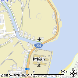 長崎県長崎市琴海村松町673周辺の地図