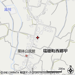 長崎県雲仙市瑞穂町西郷甲801周辺の地図