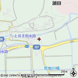 熊本県菊池郡大津町大林397周辺の地図