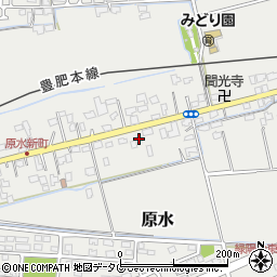熊本県菊池郡菊陽町原水1559周辺の地図