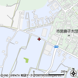 熊本県熊本市北区硯川町728周辺の地図