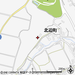 熊本県熊本市北区北迫町870周辺の地図