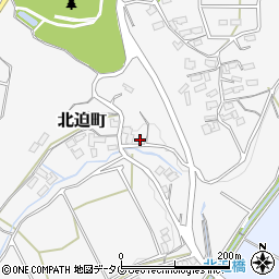 熊本県熊本市北区北迫町513周辺の地図