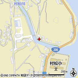 長崎県長崎市琴海村松町689周辺の地図