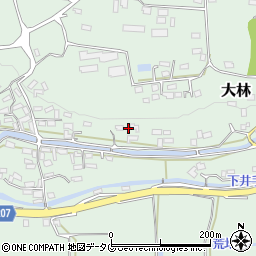 熊本県菊池郡大津町大林456周辺の地図