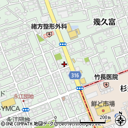 株式会社九州トータルハウジング周辺の地図