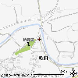 熊本県菊池郡大津町吹田420-1周辺の地図