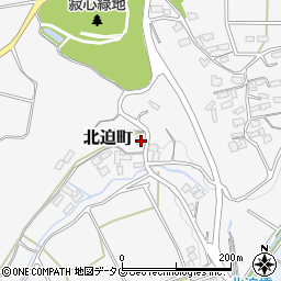 熊本県熊本市北区北迫町908周辺の地図