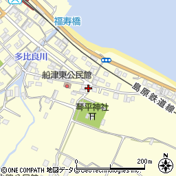 長崎県雲仙市国見町多比良乙6周辺の地図