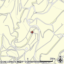 熊本県熊本市北区植木町木留1042周辺の地図