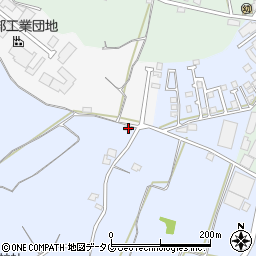 熊本県熊本市北区硯川町281周辺の地図