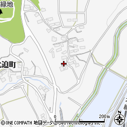 熊本県熊本市北区北迫町418周辺の地図