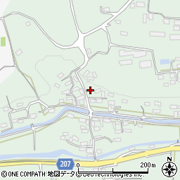 熊本県菊池郡大津町大林489周辺の地図