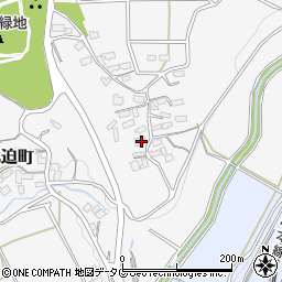 熊本県熊本市北区北迫町418-1周辺の地図