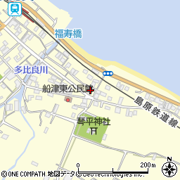 長崎県雲仙市国見町多比良乙12周辺の地図