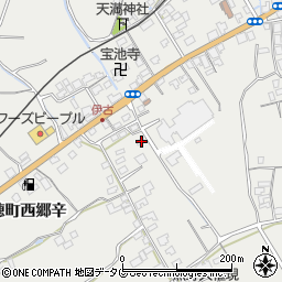 長崎県雲仙市瑞穂町西郷辛1536-2周辺の地図