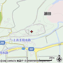 熊本県菊池郡大津町大林591周辺の地図