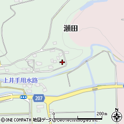 熊本県菊池郡大津町大林595周辺の地図