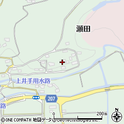 熊本県菊池郡大津町大林593周辺の地図