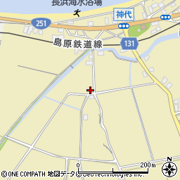 長崎県雲仙市国見町神代戊247周辺の地図