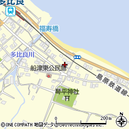 長崎県雲仙市国見町多比良乙14周辺の地図