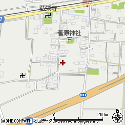 熊本県菊池郡菊陽町原水706周辺の地図