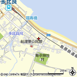 長崎県雲仙市国見町多比良乙17周辺の地図