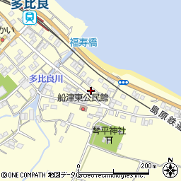 長崎県雲仙市国見町多比良乙23周辺の地図