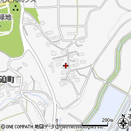 熊本県熊本市北区北迫町417-1周辺の地図