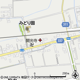 熊本県菊池郡菊陽町原水1584-2周辺の地図