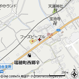 長崎県雲仙市瑞穂町西郷辛371周辺の地図