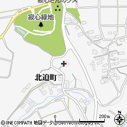 熊本県熊本市北区北迫町523周辺の地図