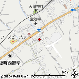 長崎県雲仙市瑞穂町西郷辛1536周辺の地図