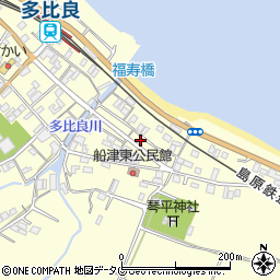 長崎県雲仙市国見町多比良乙25周辺の地図