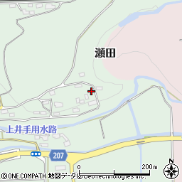 熊本県菊池郡大津町大林596周辺の地図