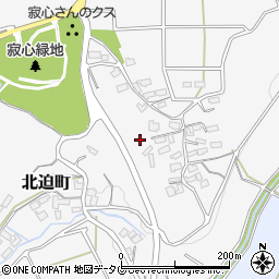 熊本県熊本市北区北迫町407-2周辺の地図