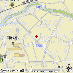 長崎県雲仙市国見町神代甲51周辺の地図